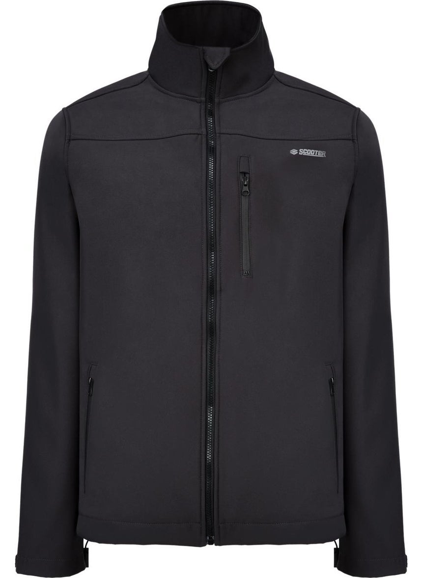 Scooter  Softshell Collared Coat Anthracite Men's Coat M1802TA  - Image 1