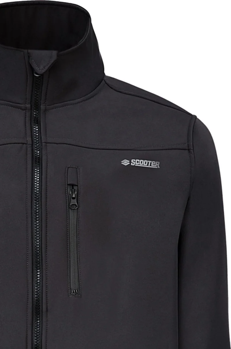 سكوتر Softshell Collared Coat Anthracite Men's Coat M1802TA