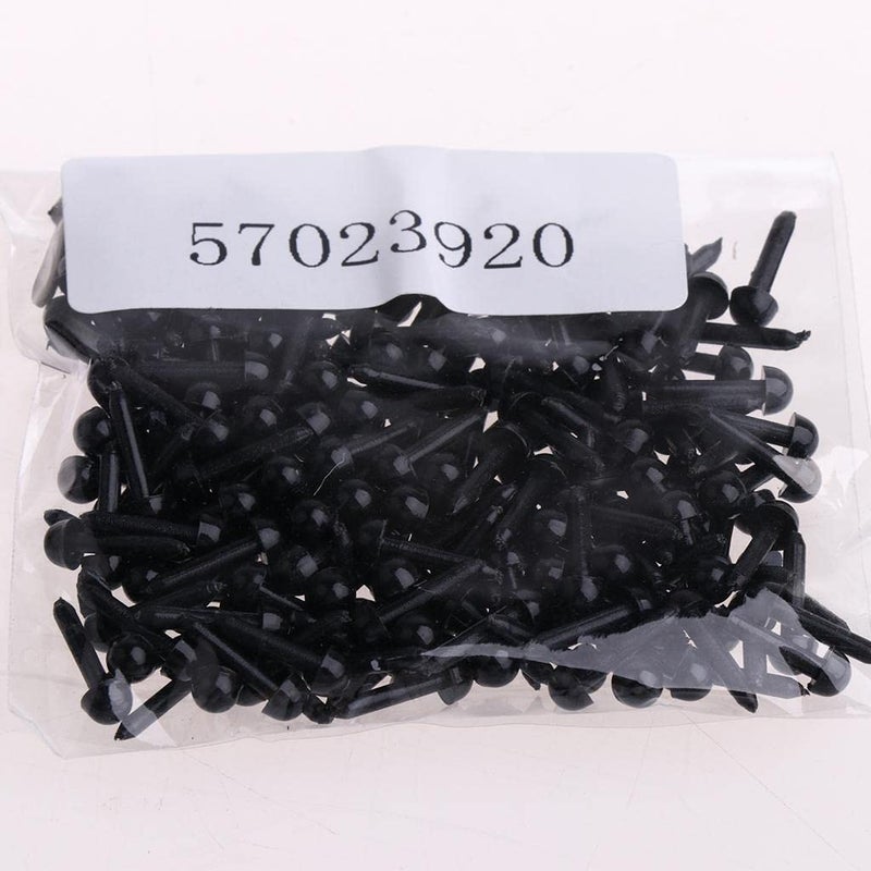 BNF ® 200 Pieces Black PVC Safety Eyes for Teddy Bear Doll Animal Toys 4MM|Toys & Hobbies | Stuffed Animals |Other Stuffed Animals|200pcs PVC Doll Eyes Toys - Image 5