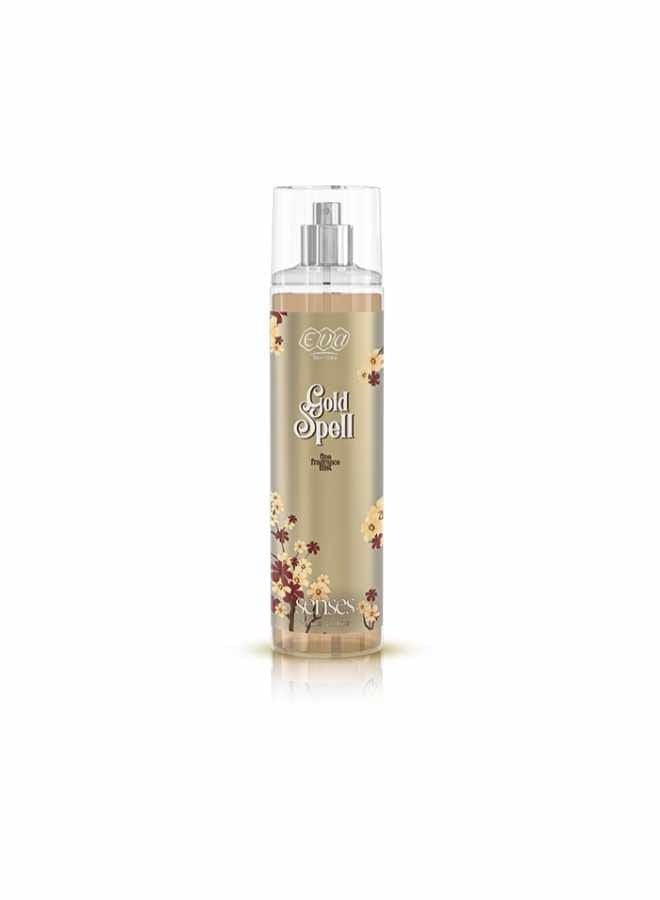 Eva Skin Care Senses Body Lotion Gold Spell 240 ml + Skin Care Senses Gold Spell Body Mist 240 ml - Image 2