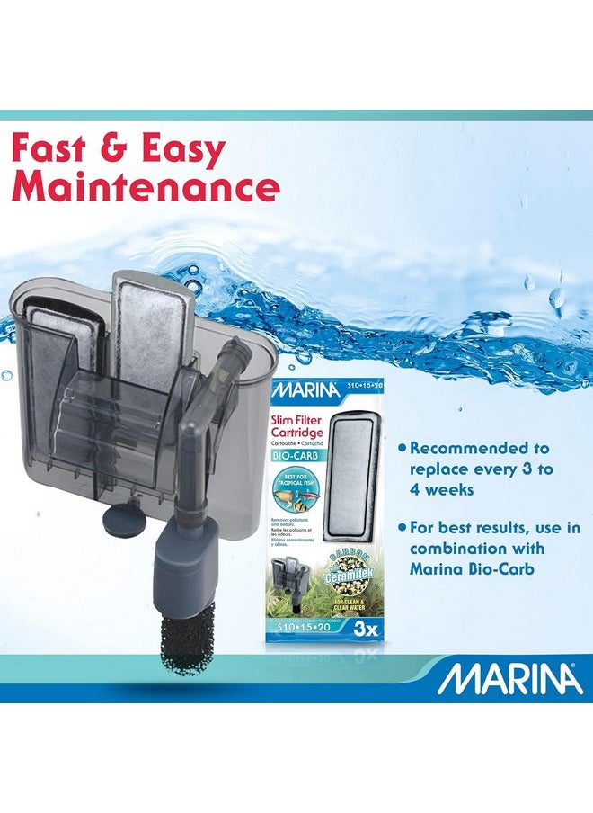 Marina Marina 12 Pack of Bio Clear Cartridge for Slim Filters  - Image 5