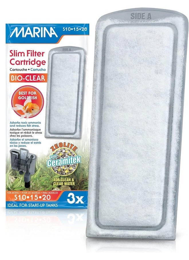 Marina Marina 12 Pack of Bio Clear Cartridge for Slim Filters  - Image 1
