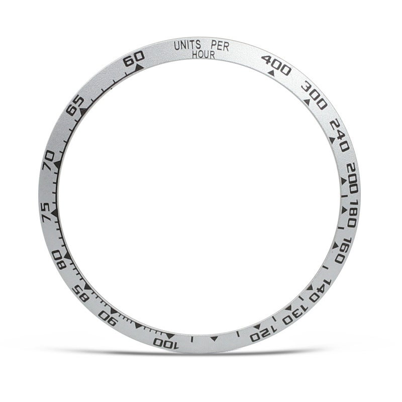 For Samsung Galaxy Watch7/6/5 Metal Bezel Water Ghost Time Speed Scale Ring Protection Ring 42/ - Image 1