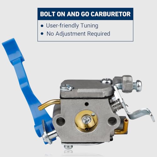 Huztl 125BV Carburetor Kit for Husqvarna 125B Handheld Leaf Blower 590460102 - Image 4