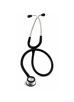 ثري أم ليتمان سماعة طبيب الأطفال 3M Littmann Classic II، لون أسود 