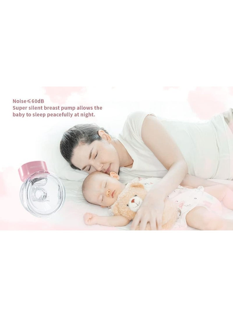 KASTWAVE Wearable Breast Pump Hands Free, Wearable Breast Pump Portable Hands Free, Wearable Pumps for Breastfeeding,3 Modes 9 Levels of Comfortable Suction(2 Pcs) - Image 2