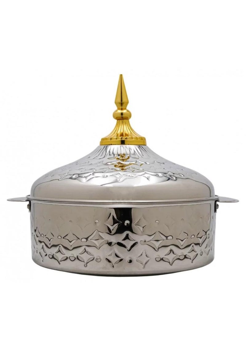 ماكسيما حافظة طعام استيل 2000 مل فضي - Image 1