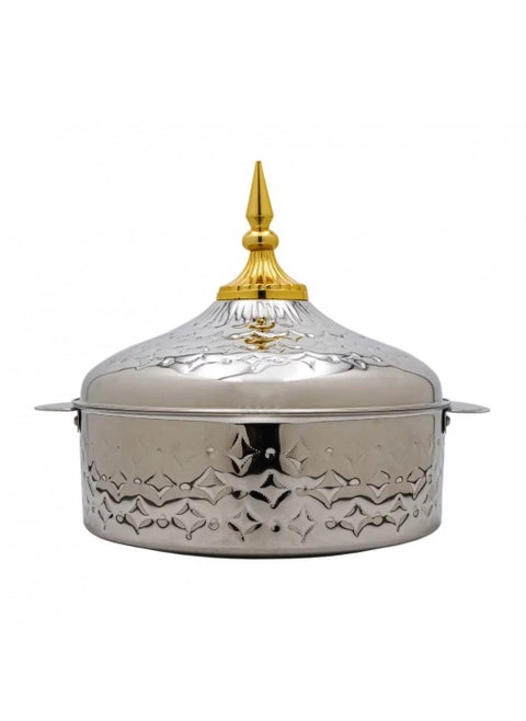 Hot Pot Steel 2000 ml silver