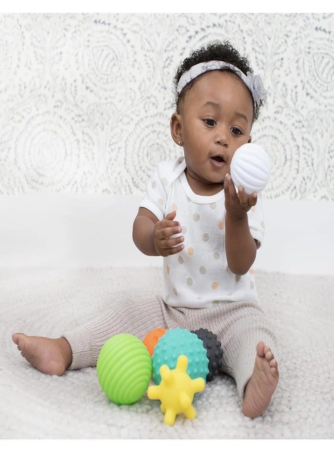 richtots Premium Baby Soft Sensory Balls Set A Sensory Set for Babies, Stimulate Touch, Sight and Hand-Eye Coordination Multicolor 8X Sensory Toys of Various Shapes and Textures - Image 4