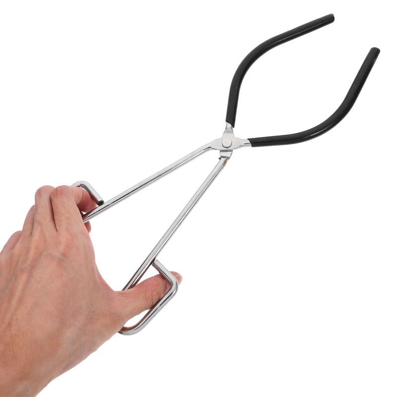 Stainless Steel Laboratory Beaker Clamp Multi Functional Chemistry Biology Lab Tool - Image 4
