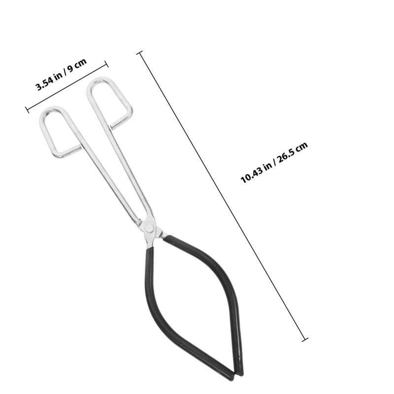 Stainless Steel Laboratory Beaker Clamp Multi Functional Chemistry Biology Lab Tool - Image 3