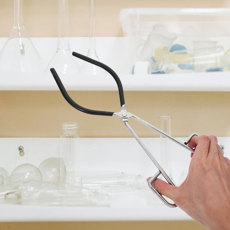 Stainless Steel Laboratory Beaker Clamp Multi Functional Chemistry Biology Lab Tool - Image 5