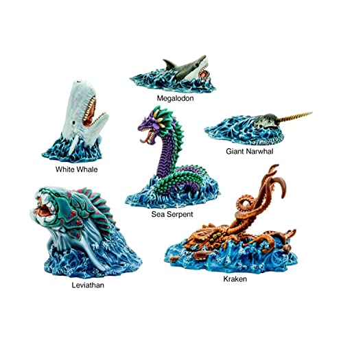 WARLORD GAMES Warlord Black Seas The Age of Sail Terrors of The Deep Game Role Playing Strategy Board Games for Adults Table Top The Age of Sail Strategic Wargaming Kit Tabletop Fantasy RPG Without Terrain - Image 5