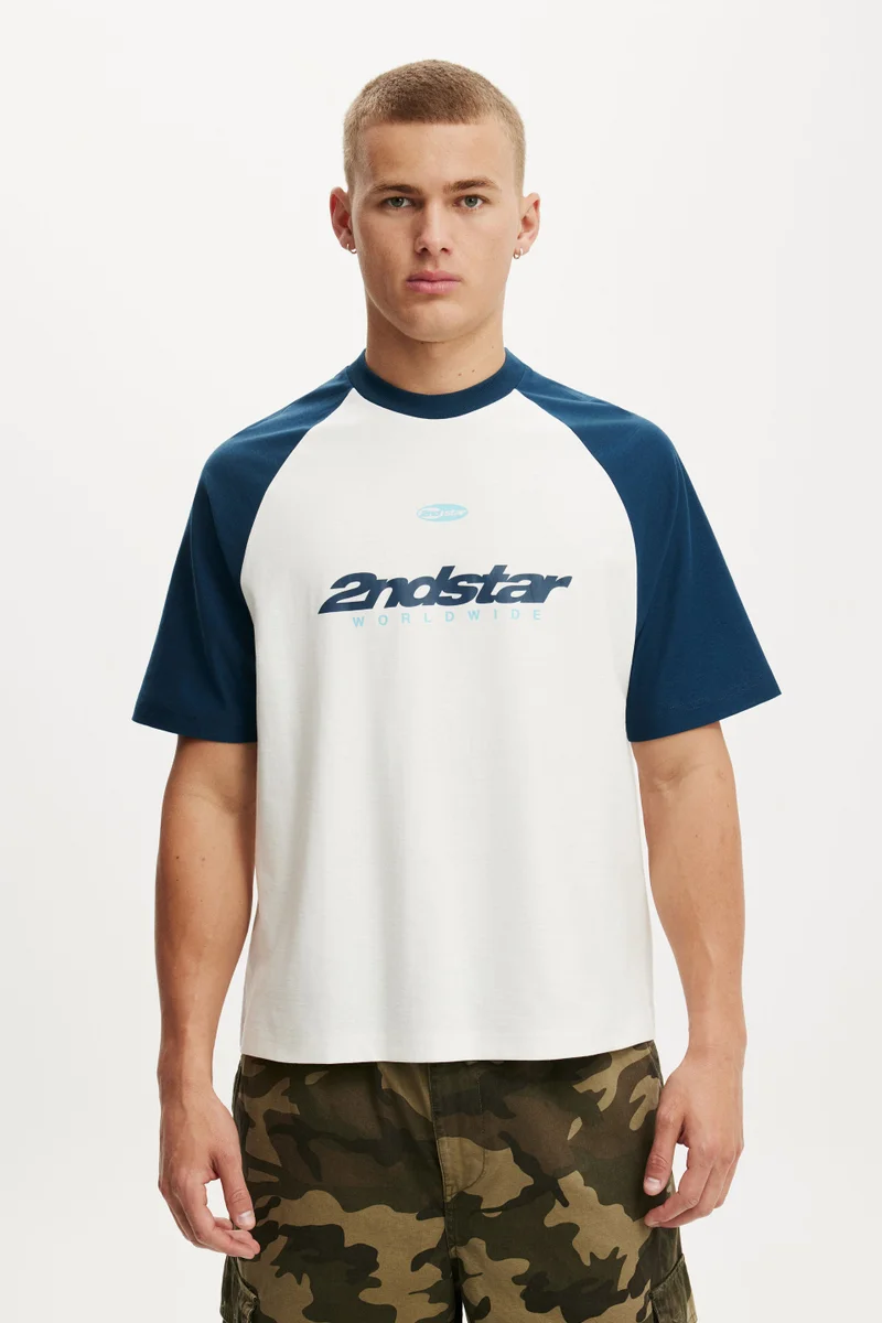 Cotton On Cropped Fit Graphic T-Shirt