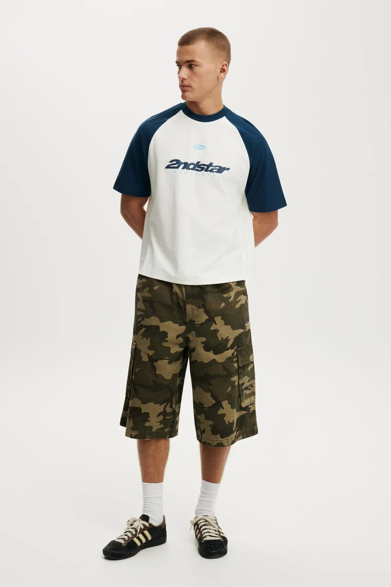 Cotton On Cropped Fit Graphic T-Shirt