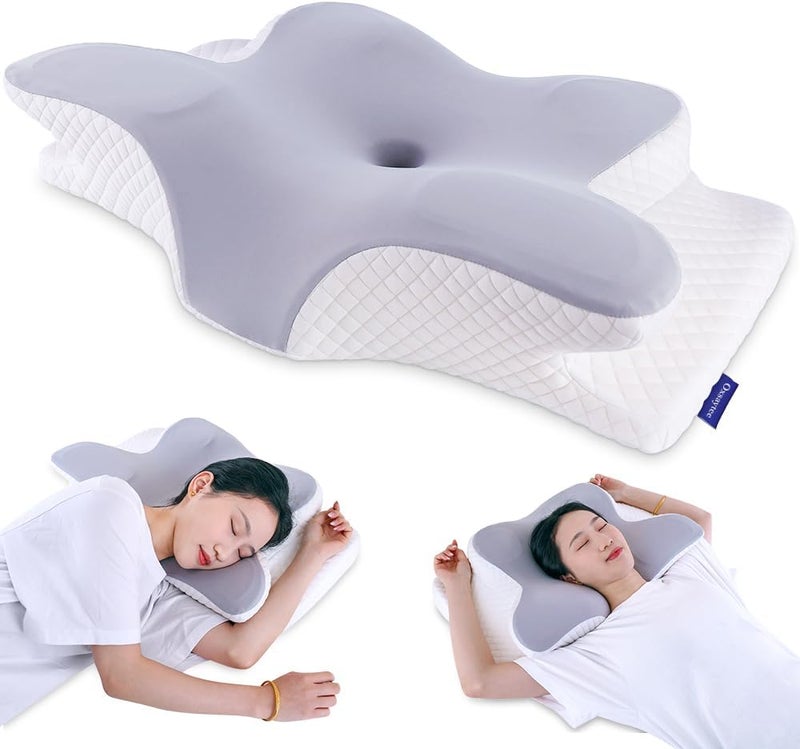 Butterfly Shape Cervical Neck Pillow for Shoulder and Neck Pain Relief - Image 1
