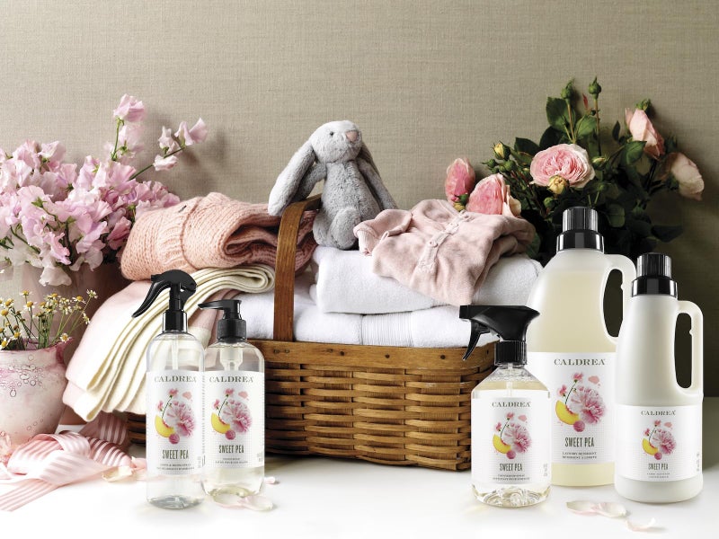 Caldrea Linen and Room Spray Air Freshener, Made with Essential Oils, Plant Derived Ingredients, Sweet Pea Scent, 16 oz - Image 5
