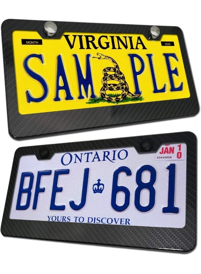 BGGTMO License Plate Frame Carbon Fiber - Image 2