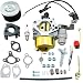 HZ Adjustable Carburetor Ignition Coil Air Filter Kit for Honda GX340 GX390 GX420 11HP 13HP 16HP Engine - Image 2