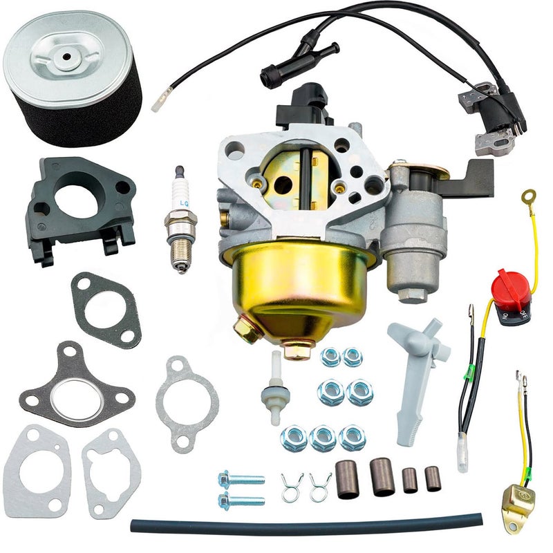HZ Adjustable Carburetor Ignition Coil Air Filter Kit for Honda GX340 GX390 GX420 11HP 13HP 16HP Engine - Image 3