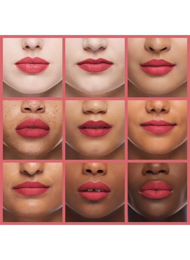 Ink Mood Matte Lipstick, Lightweight, Matte, Smooth, Hydrating, Lasting Color Payoff (03 Rose Fiction)