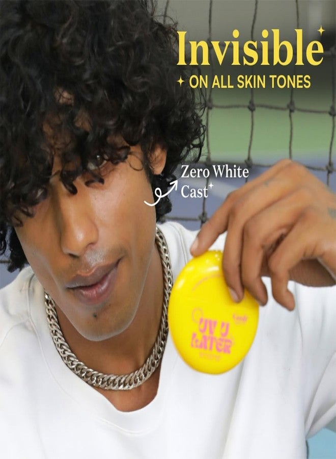 Gush Beauty Invisible 2 in 1 Sunscreen and Moisturiser for All Skin Types | SPF 50 with Broad Spectrum UVA/UVB Protection | Fast Absorbing, No White Cast | For Women and Men | 50ml - Image 4