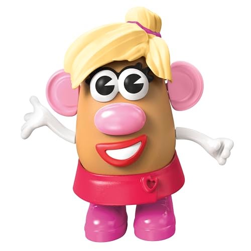 Mr. Potato Head Mrs. Potato Head Set with 12 Parts and Pieces, Toddler and Preschool Toys for 2 Year Old Boys and Girls and Up - Image 1
