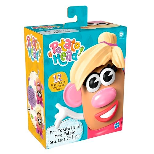 Mr. Potato Head Mrs. Potato Head Set with 12 Parts and Pieces, Toddler and Preschool Toys for 2 Year Old Boys and Girls and Up - Image 2