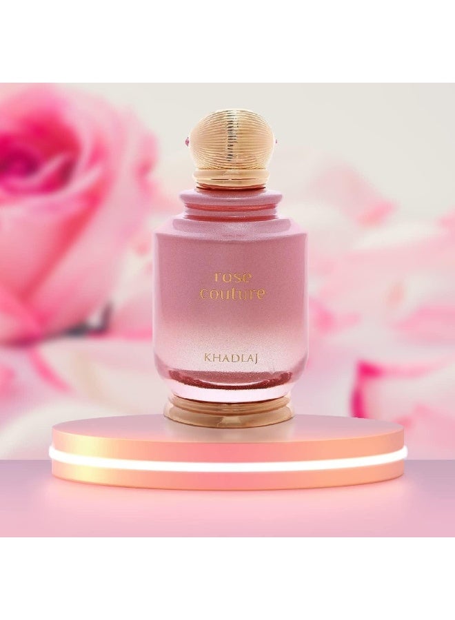 خدلج عطر روز كوتور للنساء، أو دي بارفان، 100 مل... - Image 2