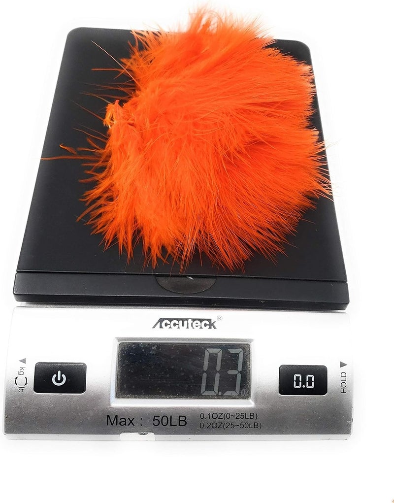 Creative Angler Strung Marabou Bird Feathers for Tying Fly Fishing Flies - Fly Tying Accessories - Perfect Choice for Tail & Wings and Easy to Tie On The Lure - Image 2