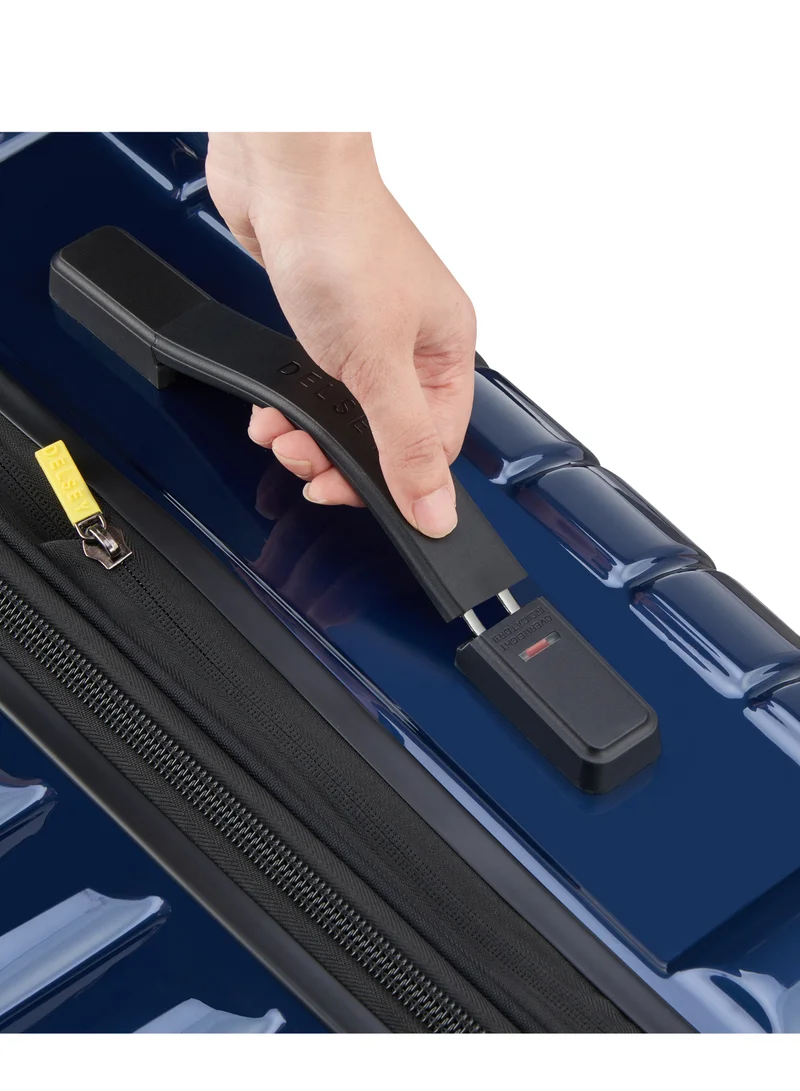 DELSEY Shadow 5.0 Hardcase Double wheel luggage suitcase 3pcs set (L+M+S) 55/70/82cm Navy