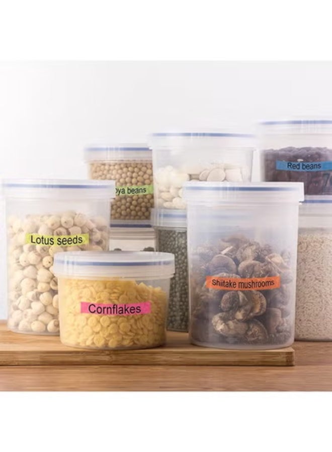 fantasize 10 Rolls Highlighter Tapes, 0.23inch x 16.4ft Colored Transparent Tape Fluorescent Neon Tape Removable Highlighters for Reading Taking Notes at Class Home Office - Image 5