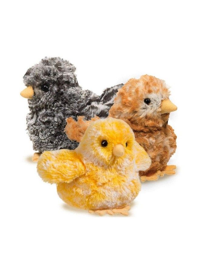 Douglas Multi Yellow Chick Plush Stuffed Animal - Image 3