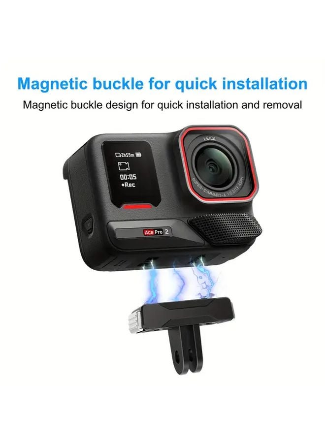 Insta360 AcePro Ace X5 قاعدة مغناطيسية محول خفيف الوزن مثبت آمن للحامل ثلاثي القوائم - Image 5