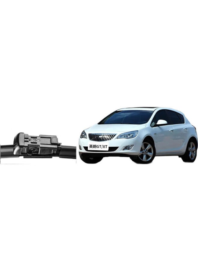 YITU Buick Excelle Gt/Xt Dedicated Frameless Wiper Blades, Excelle Gt/Xt [2009-2014 Models], Windshield Wipers, Original Size Wiper Blades (1 Pair), A-Grade Rubber Strip - Image 2