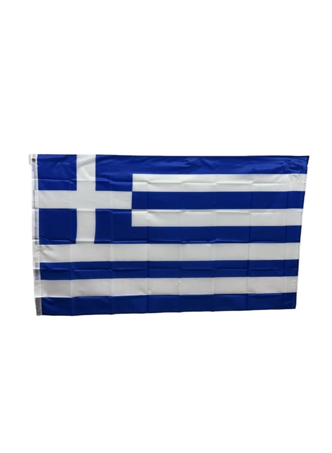 عاصفة Stormflag اليونان أعلام 90x150cm (3x5ft) 100٪ البوليستر مع النحاس grommets - Image 1