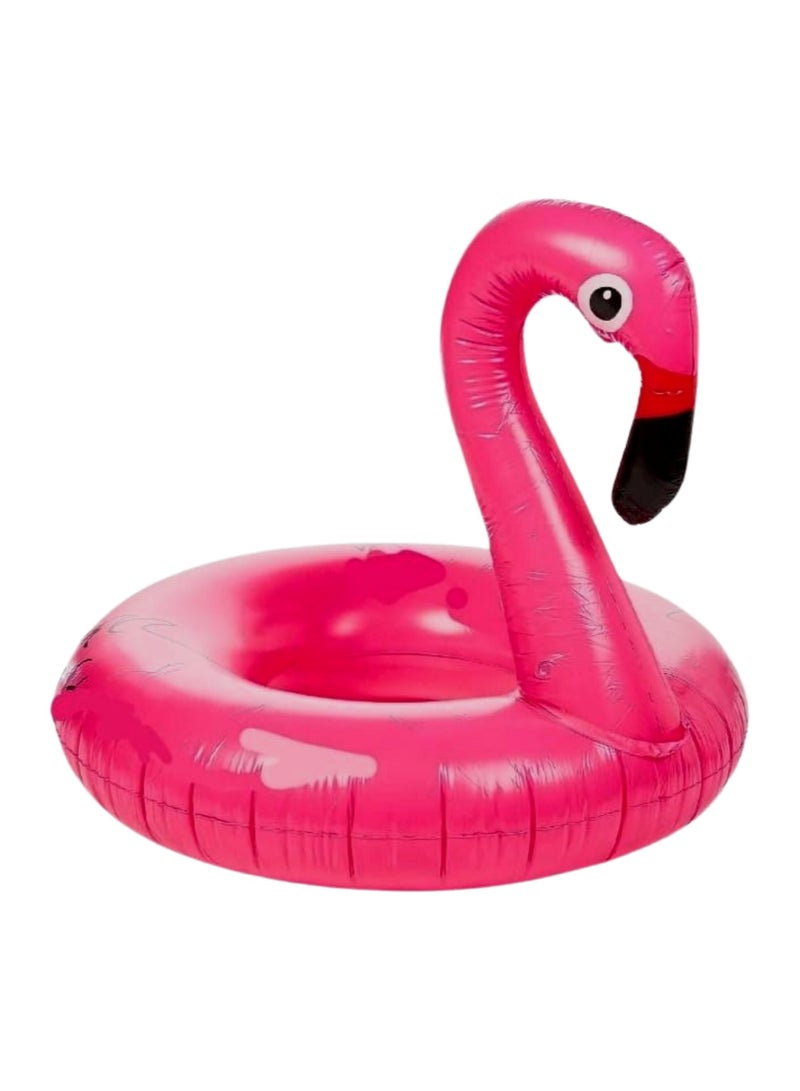 Small Inflatable Pink Flamingo Ring Float 63x45x51cm