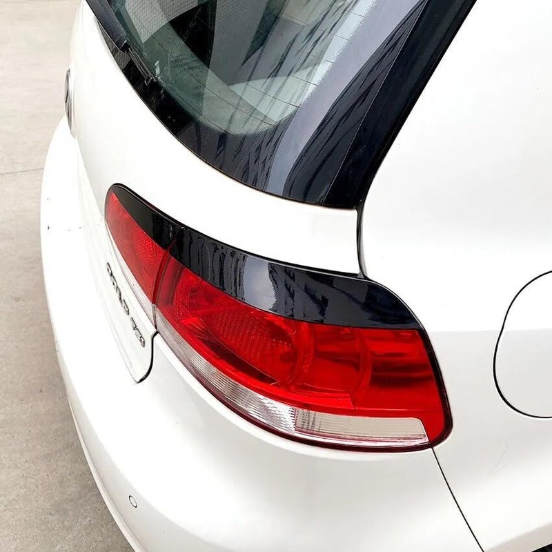 Vuzmode Gloss Black Headlight Eyebrow Stickers for VW Golf 6 - Image 5