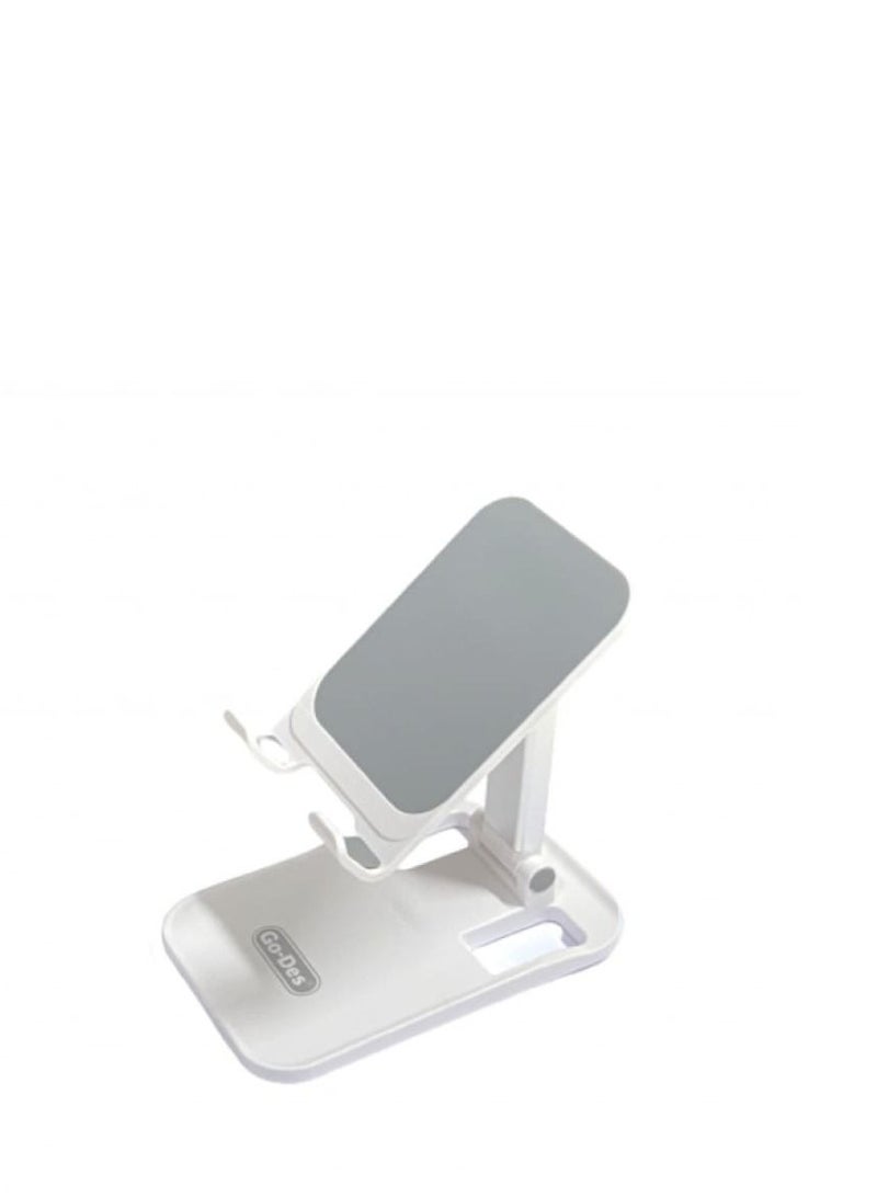 Go-Des GD-HD707 Desktop Lazy Bracket  Phone Holder White - Image 3