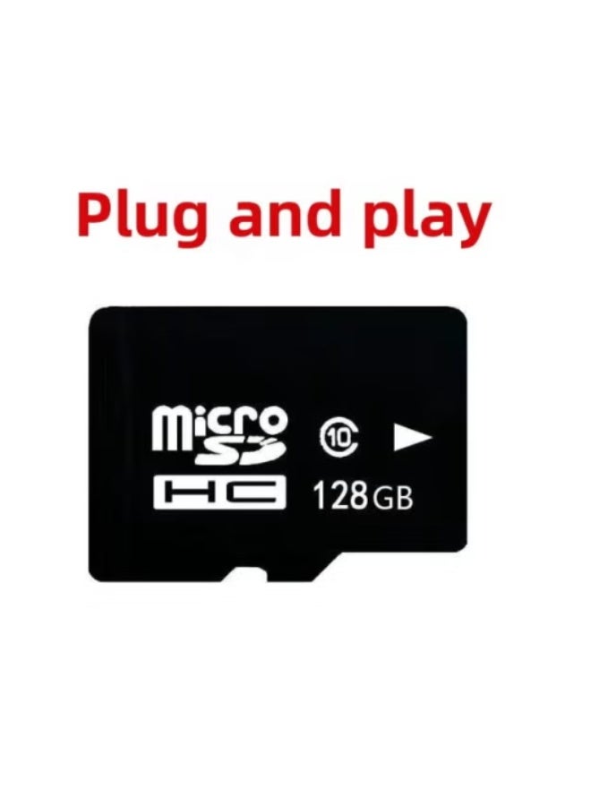 بطاقة MicroSDXC سعة 128 جيجابايت فئة 10 - أسود