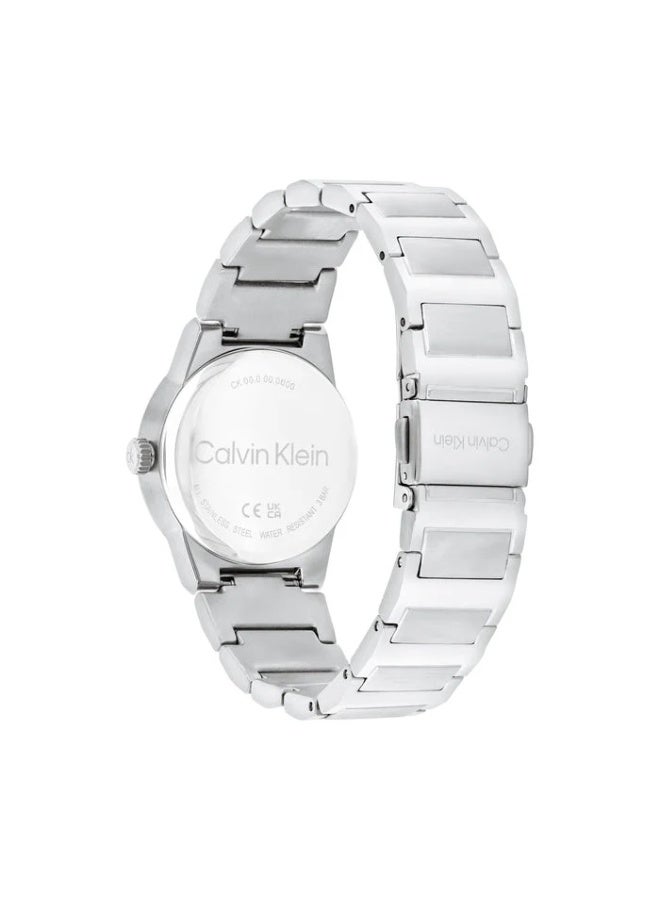 CALVIN KLEIN ROUND ANALOG WOMEN'S GREEN CASE WATCH - 25100080 - Image 3