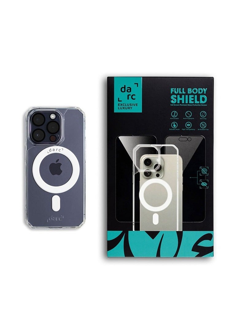 darc iPhone 14 Pro Max 5-in-1 Economical Protection Package, provides effective protection against shocks and scratches with high quality.  - Image 1