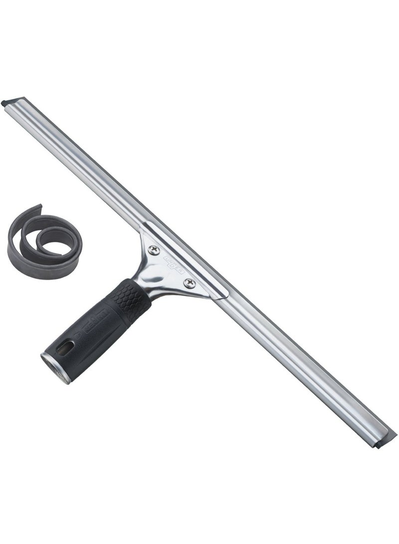 Unger مساحة نوافذ وزجاج احترافية من أونجر مع مطاط بديل، 16 بوصة (عبوة من 1) - Image 2