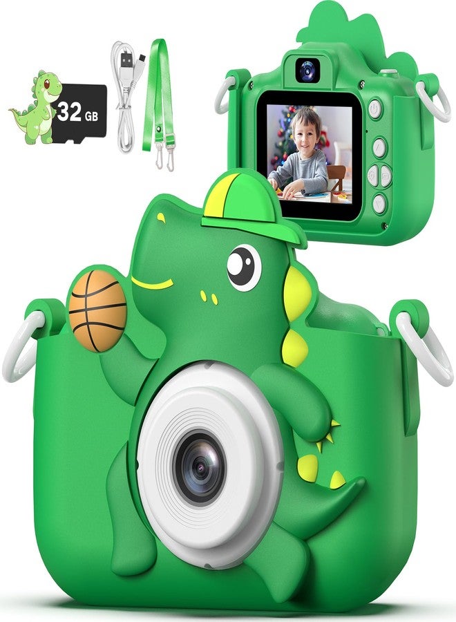 masterbee Children's Camera, Digital Camera Dinosaur Toy, Christmas/Birthday Gifts for Children, 1080P HD Children's Camera, Children's Toy/Gift Boy/Gifts Girls 3-12 Years - Image 1