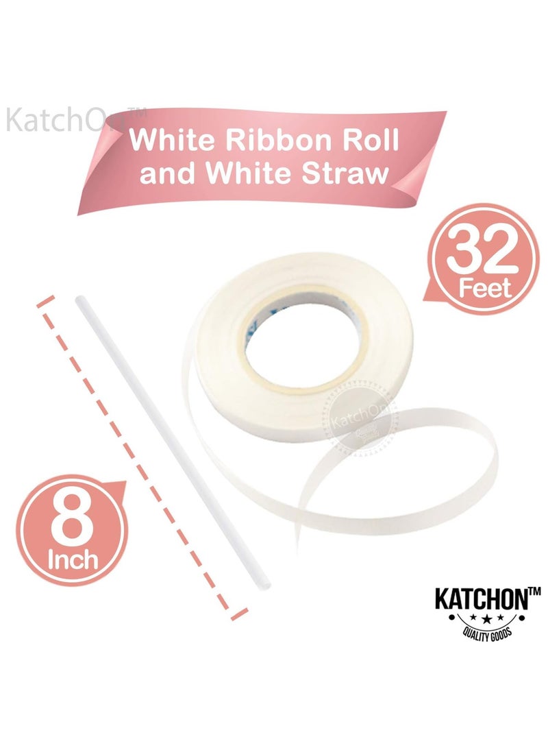 KATCHON Rose Gold Number 7 Foil Balloon For 7th Birthday Decoration - Image 3