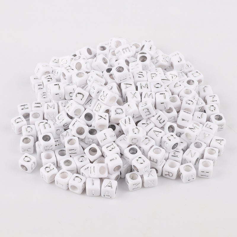 Diy Jewelry Accessories Children Early Education Alphabet Beads Handmade Beaded Material Acrylic Numbers English Alphabet Beads - Image 1