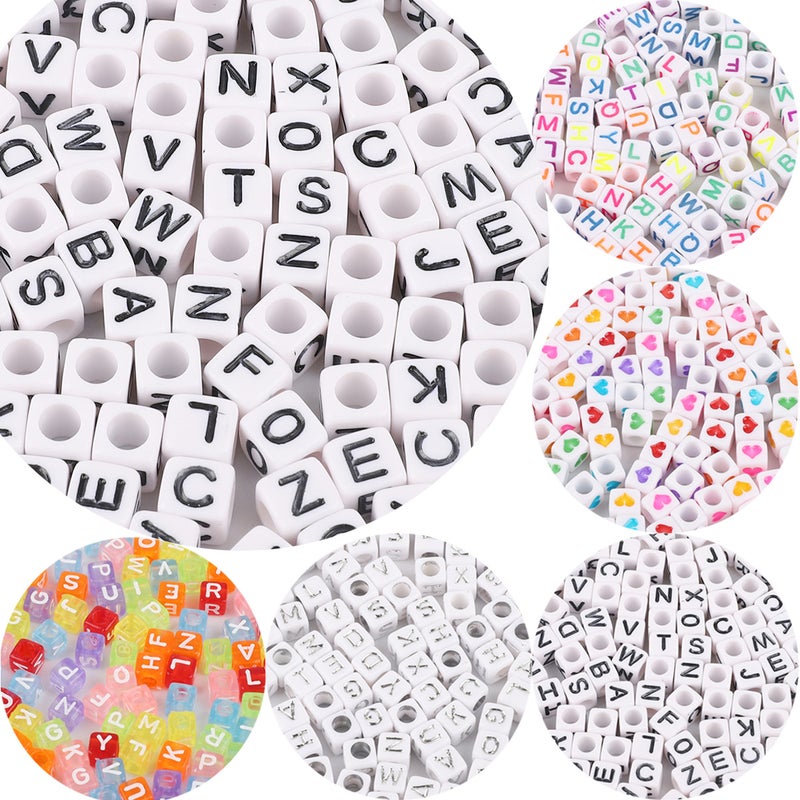Diy Jewelry Accessories Children Early Education Alphabet Beads Handmade Beaded Material Acrylic Numbers English Alphabet Beads - Image 5