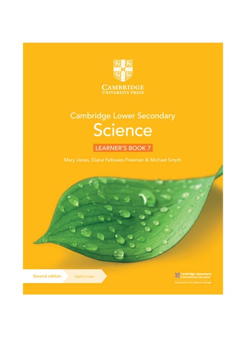 Cambridge Lower Secondary Science Learners Book 7 With Digital Access Paperback