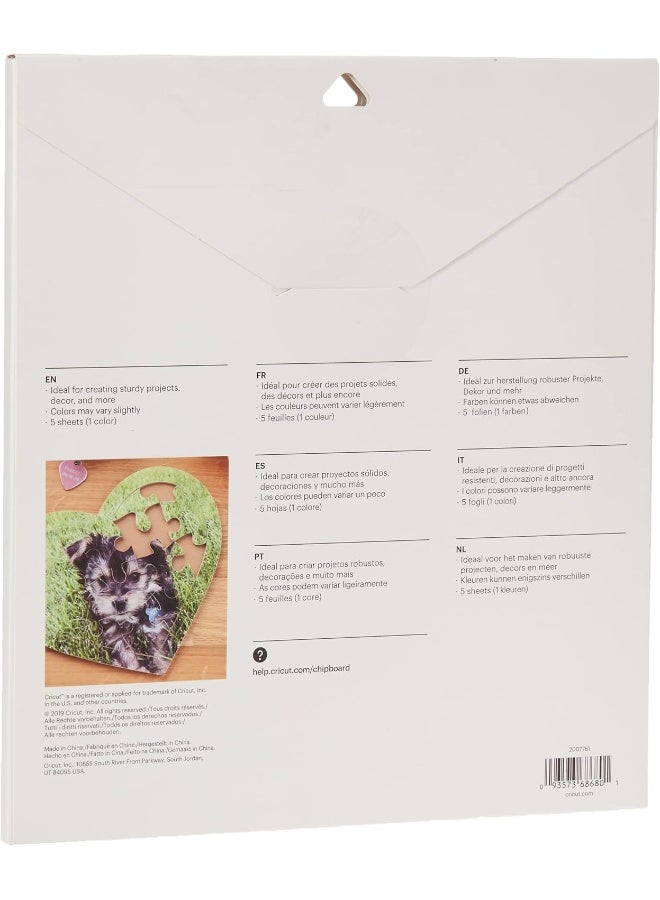 Cricut Heavy Chipboard 11x11 Inch Pack Of 5 - Image 4