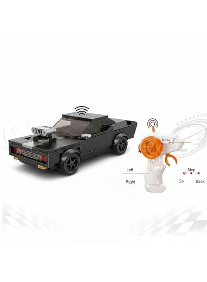 RC Car Building Kit 249 PCS, 1:20 Scale Remote Control Sports Car Toy, 2.4GHz DIY Construction Blocks Set for Kids Boys 6+ Years, STEM Educational Racing Model with Controller - Image 2
